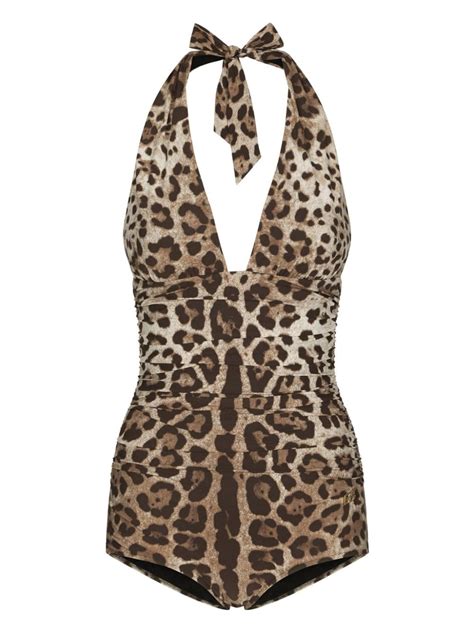 dolce gabbana leopard swmsuit|DOLCE&GABBANA Leopard.